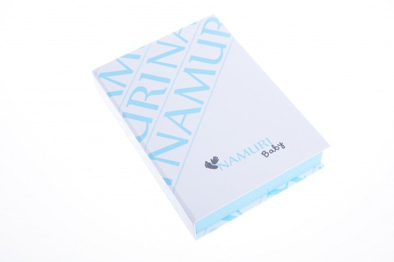 Blister Namuri Baby con Pendente Angelo Celeste e Diamante 0,03 ct - npxj-ac03