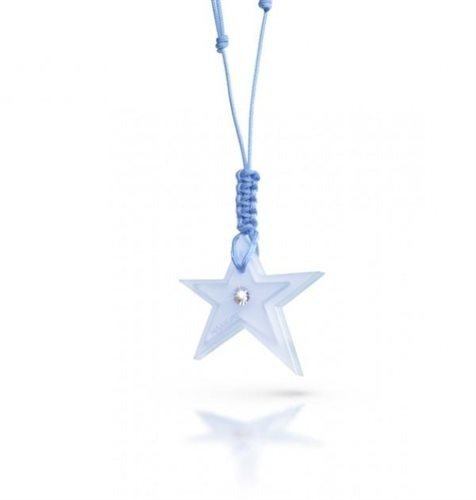 Blister Namuri Baby con Pendente Stella Celeste e Diamante 0,03 ct - npxj-sc03