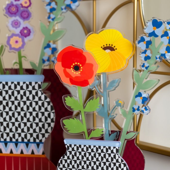 FIORE PAPAVERO PICCOLO  FUNNY FLOWERS - 0433485 FIORE PAPAVERO PICCOLO  FUNNY FLOWERS - 0433485
