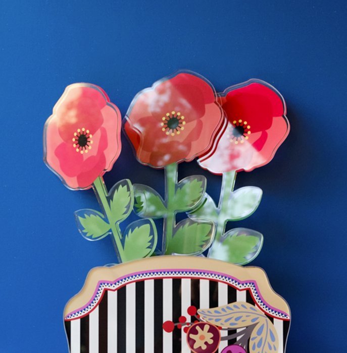 FIORE PAPAVERO GRANDE  FUNNY FLOWERS - 0433585 FIORE PAPAVERO GRANDE  FUNNY FLOWERS - 0433585