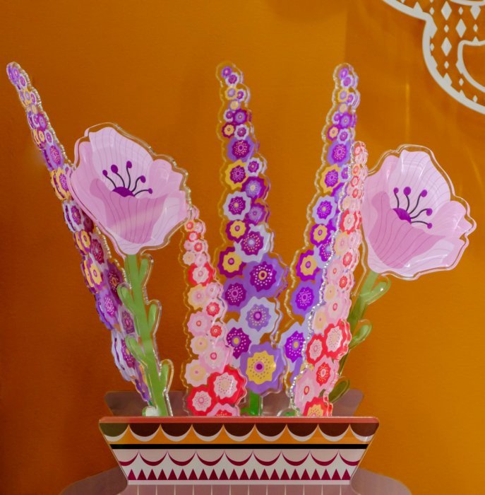 FIORE LILLA GRANDE  FUNNY FLOWERS - 0433918 FIORE LILLA GRANDE  FUNNY FLOWERS - 0433918