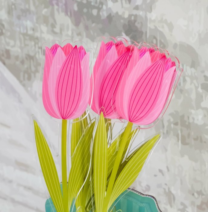 FIORE TULIPANO PICCOLO  FUNNY FLOWERS - 0443084 FIORE TULIPANO PICCOLO  FUNNY FLOWERS - 0443084