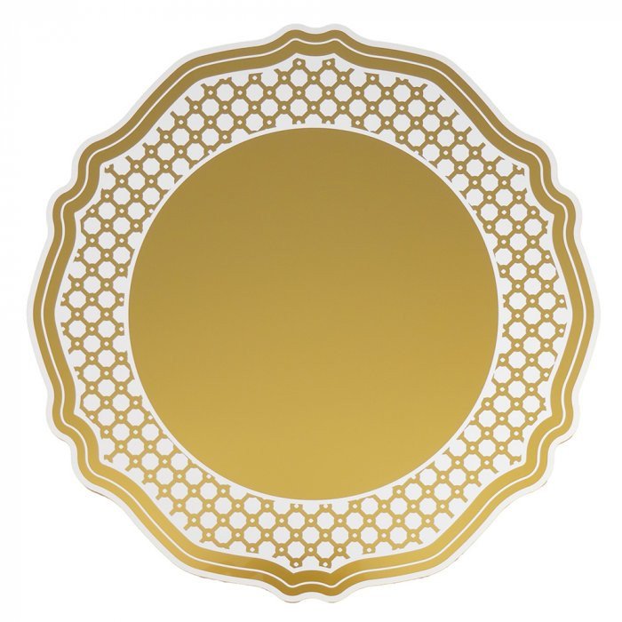 SET 2 SOTTOPIATTI ORO - 5820156 SET 2 SOTTOPIATTI ORO - 5820156