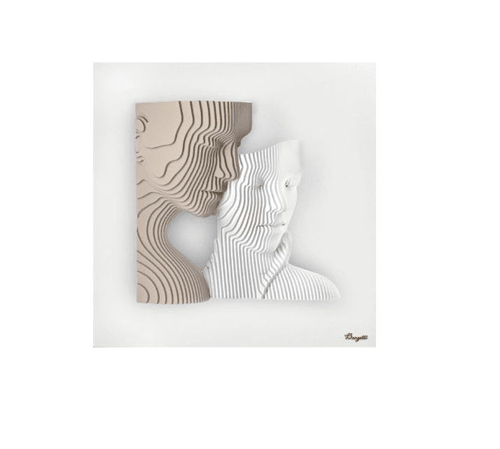 Quadro Scultura "Sinfonia di Volti" - me2693/2bi