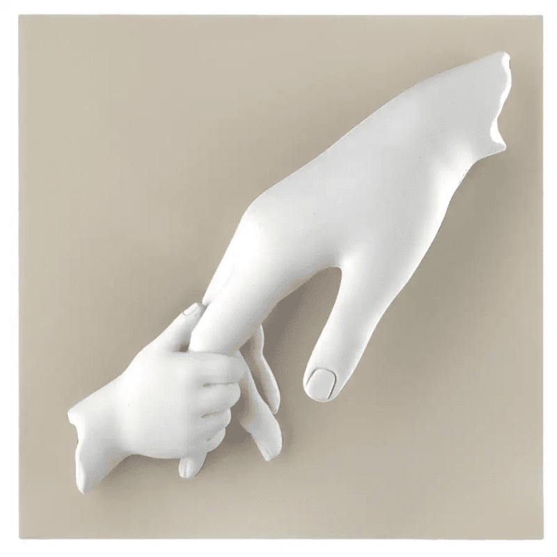 Placca battesimo mani mamma - me2740/n