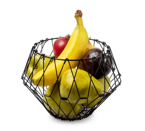 Cesto frutta multi form nero regolabile - 26948