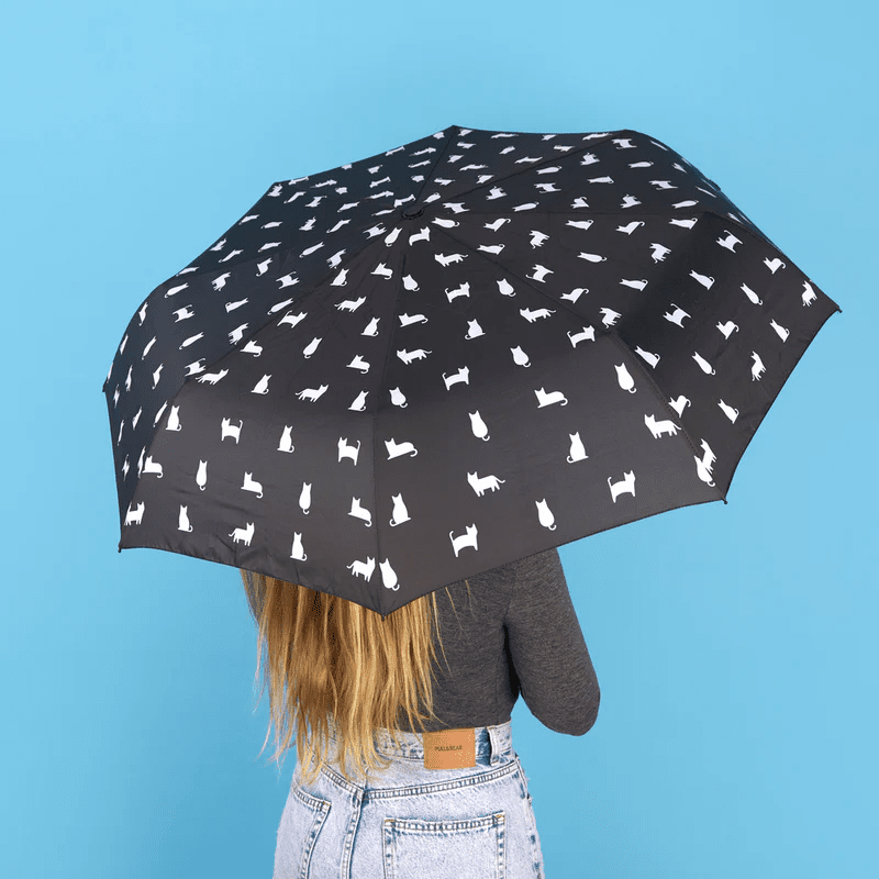 Ombrello Meowmbrella Nero - 27829