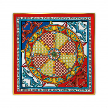 Vassoio quadrato medio in porcellana dal design moderno ed elegante - gtr1-sol01 Vassoio quadrato medio in porcellana dal design moderno ed elegante - gtr1-sol01