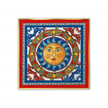 Vassoio quadrato piccolo in porcellana dal design moderno ed elegante - gtr3-sol01 Vassoio quadrato piccolo in porcellana dal design moderno ed elegante - gtr3-sol01