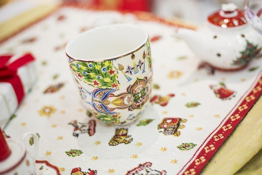 Mug porcellana - cosy xmas oro - mug-xma01