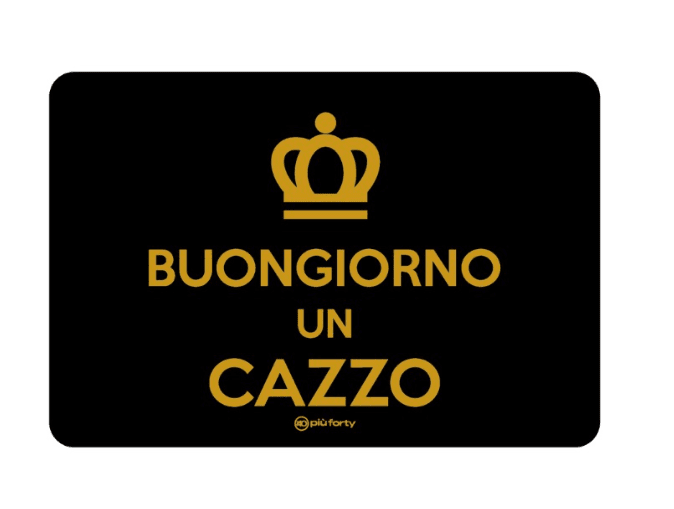 Tovaglietta in pp cm 4530 - stampaBuongiorno .. - p0364-bc