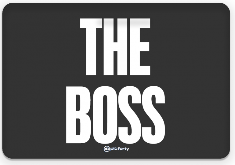 Tovaglietta in pp cm 4530 - stampaThe boss - p0364-tb