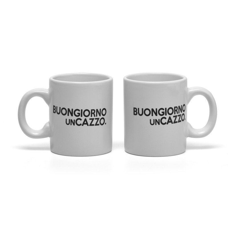 Set 2 tazzine ceramica  stampa
Buongiorno un cazzo - stz03-22