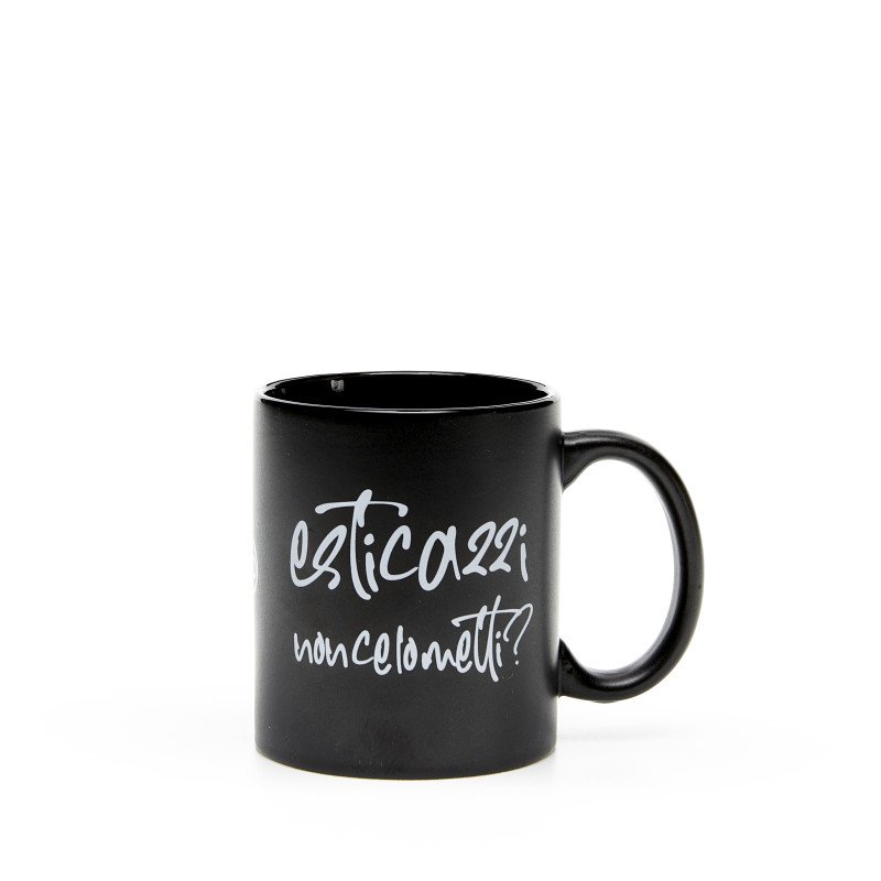 Mug nero mat ceramica con  stampa esticazzi 2.0 - tz130