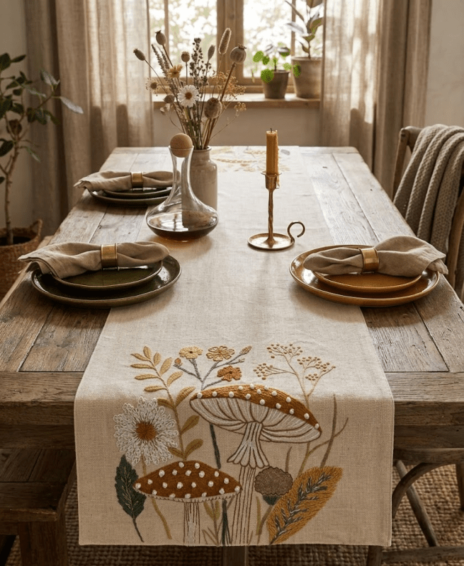Marigold Runner Funghi 160x45 - e26089