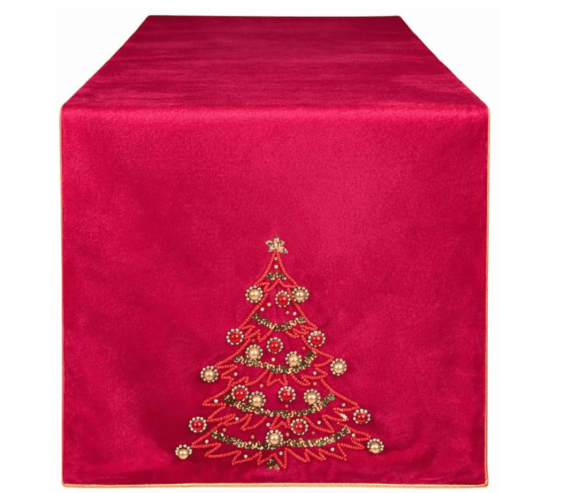 Diamond Runner Albero 160x40 Rosso - na26012-1