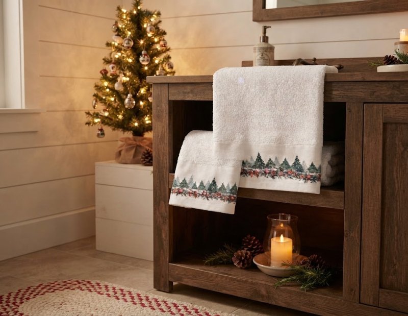 Cortina  Set Spugna Da Bagno Bianco 40x60 + 60x110 Cm - na26035-3