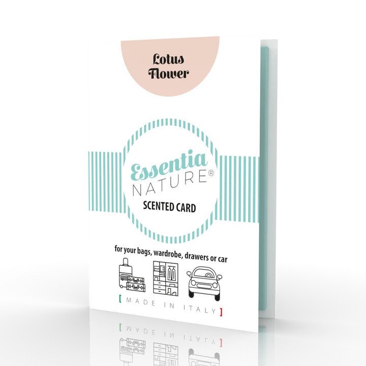 Card Profumata - Fior di Loto - 1cardlotusflower