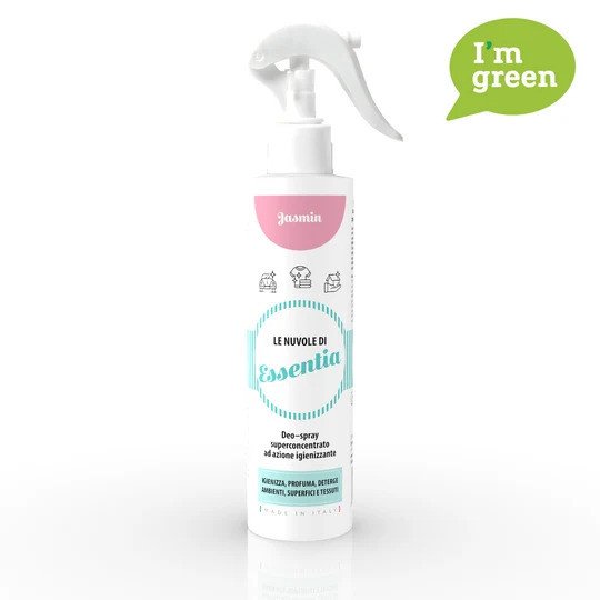 Spray Igienizzante Profumato Le Nuvole di Essentia - Jasmin 250 ML - lenuvolejatr