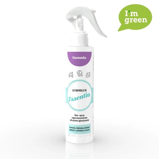 Spray Igienizzante Profumato Le Nuvole di Essentia - Lavanda 250 ML - lenuvolelatr