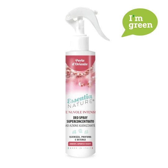 Spray Igienizzante Profumato Le Nuvole di Essentia INTENSE - Perle d'Oriente 250 ML - lenuvolepotr
