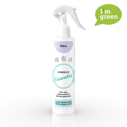 Spray Igienizzante Profumato Le Nuvole di Essentia - Talco 250 ML - lenuvoletatr