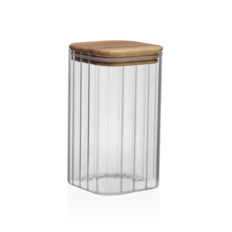 Contenitore Vetro Con Perchio Acacia Grande - 22500142