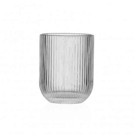 Bicchiere Righe Trasparente 250ml - 23090017