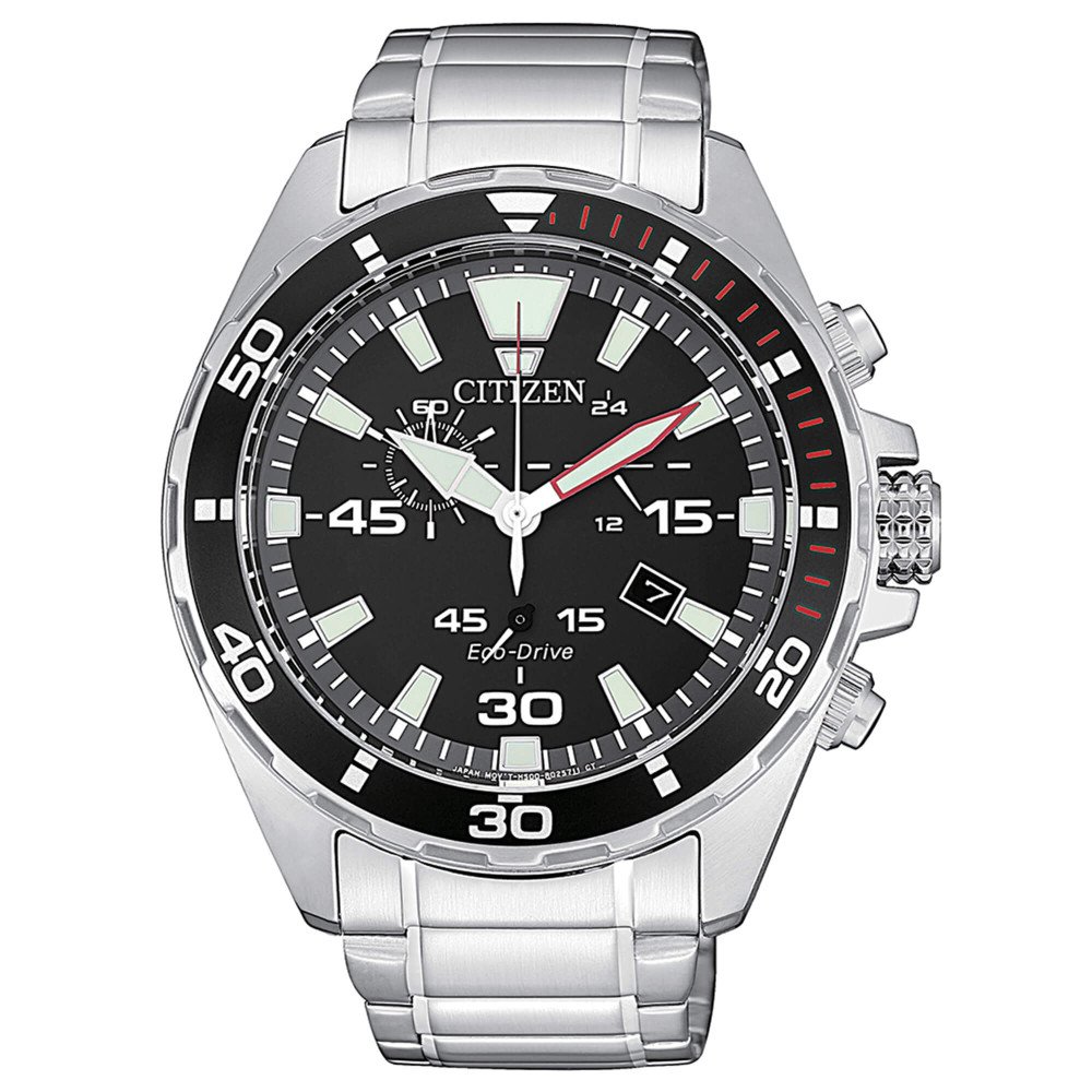 Orologio citizen uomo crono sport eco drive - at2430-80e