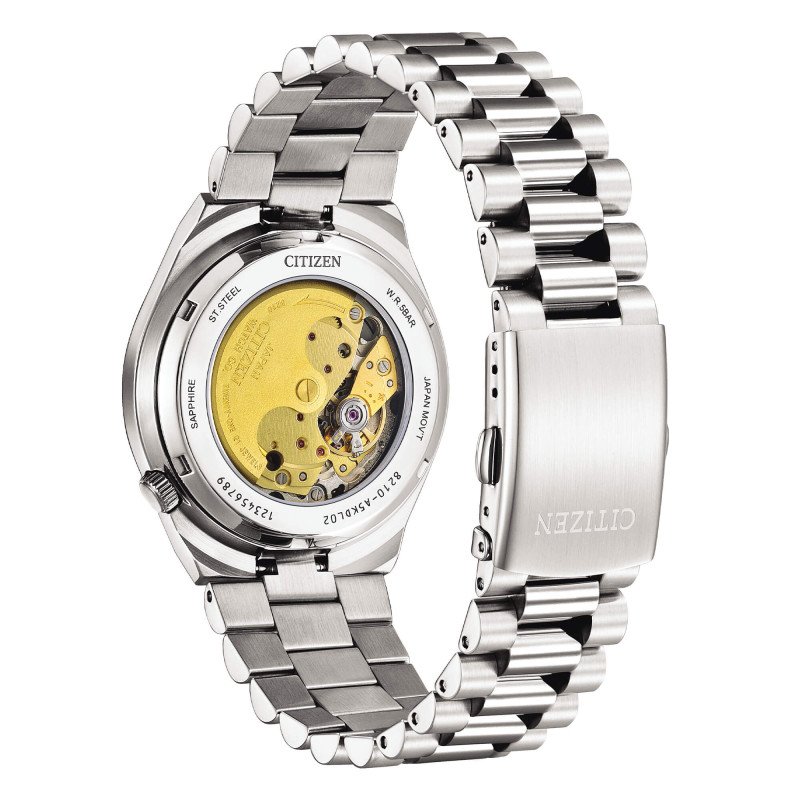 Orologio Citizen Uomo Meccanico Tsuyosa Beige 40mm - nj0151-88w